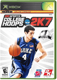 College Hoops 2K7 Xbox US box art